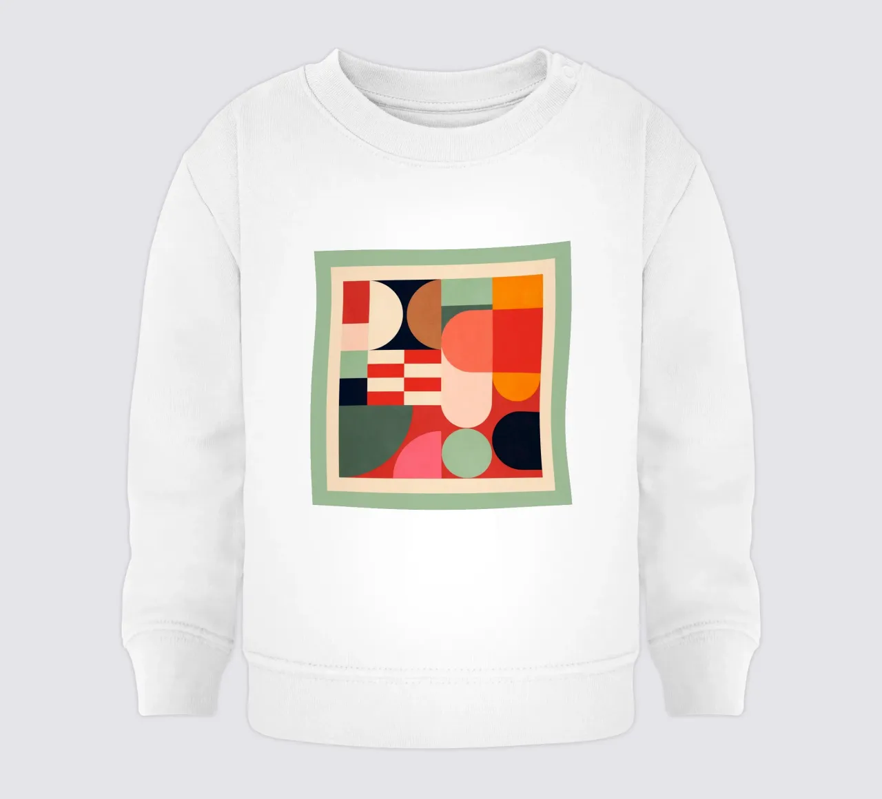 Formas geométricas abstractas 194 sudadera de bebé de Gaite