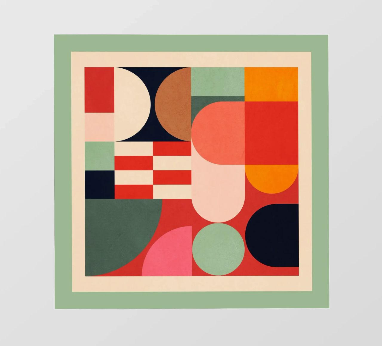 Formas geométricas abstractas 194 lámina retroiluminada de Gaite