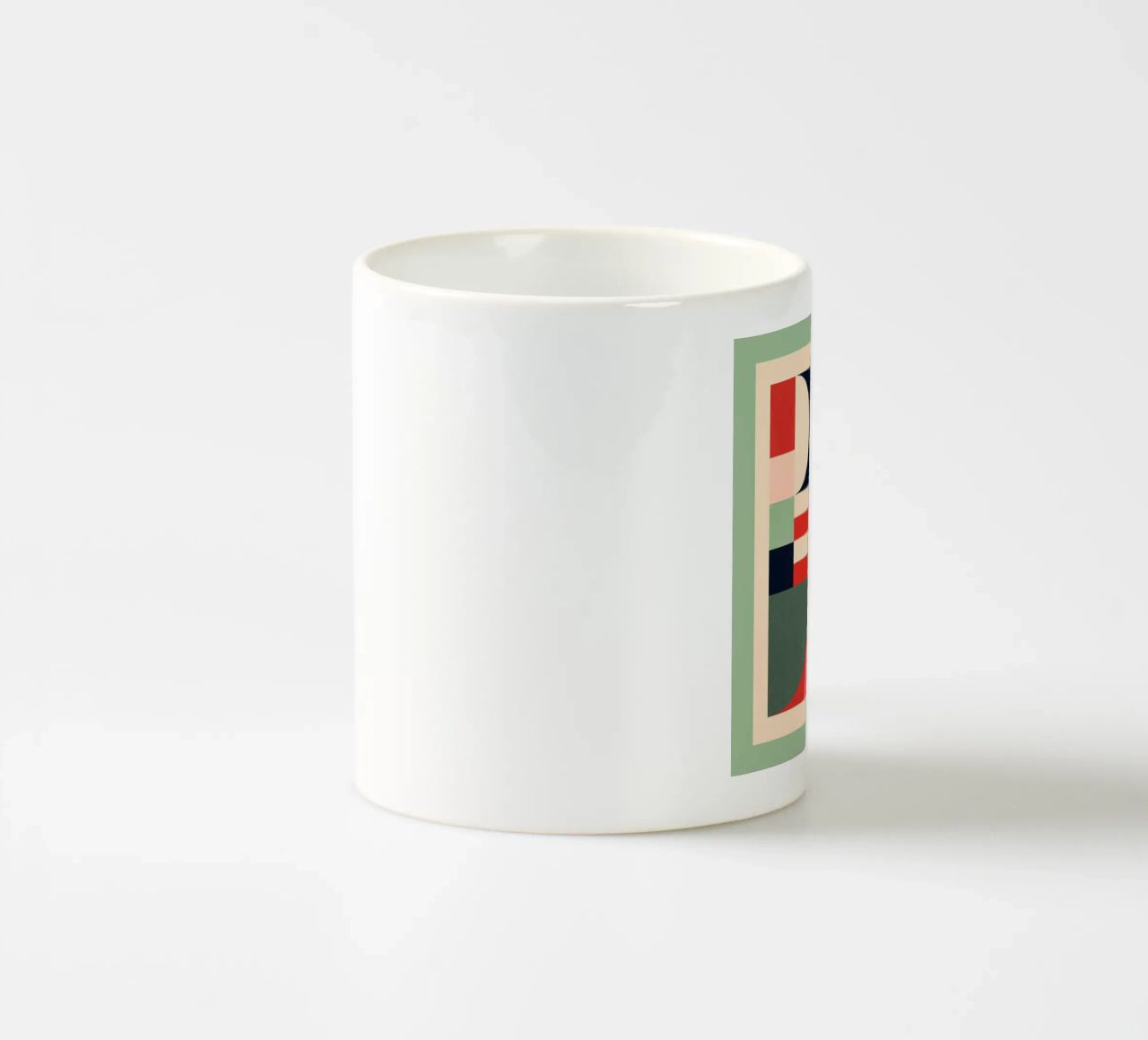 Forme geometriche astratte 194 tazza in ceramica da Gaite