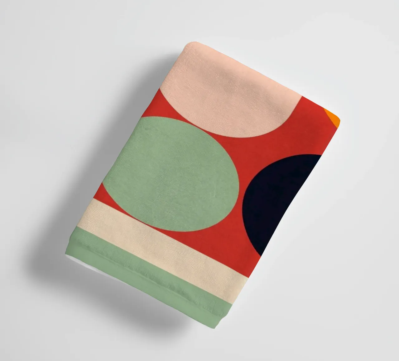 Abstrakte geometrische Formen 194 Handtuch von Gaite