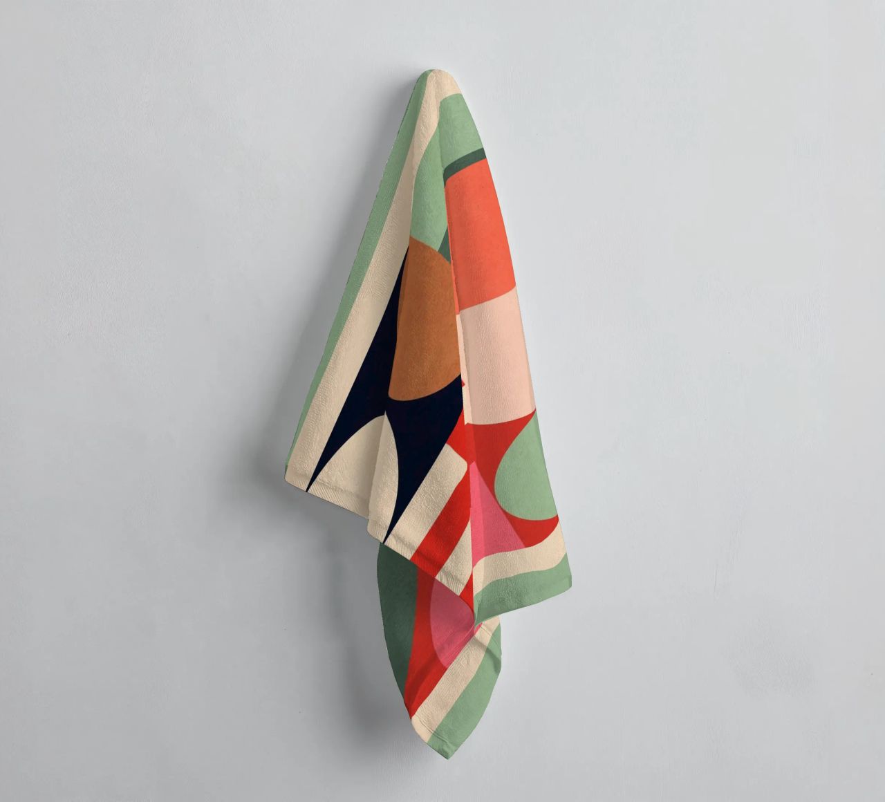 Abstract Geometric Shapes 194 towel by Gaite