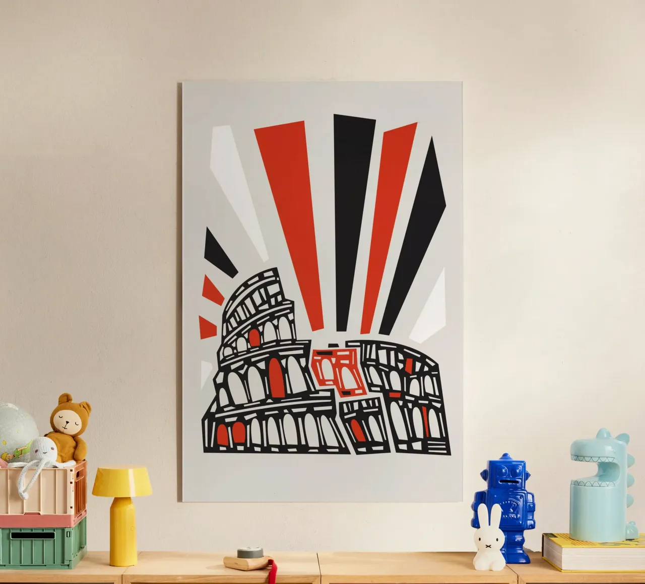 Colosseo Roma plexiglass da Fox & Velvet