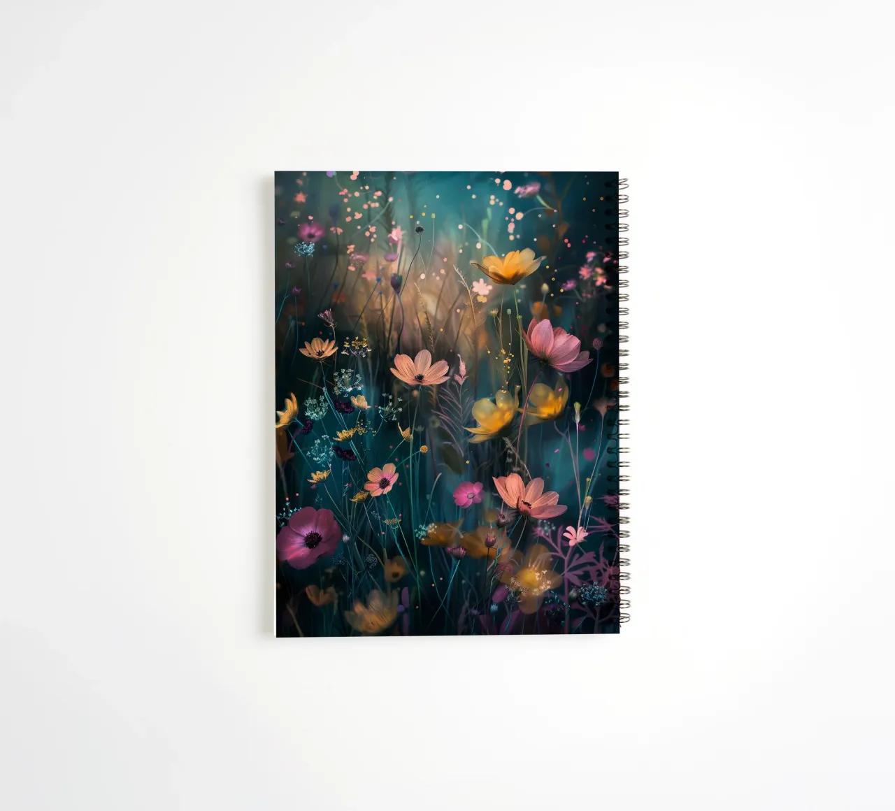 Flowers Meadow B carnet à spirale de Mateo