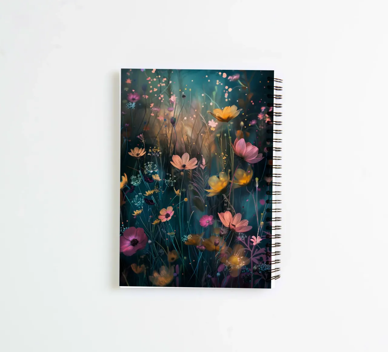 Flowers Meadow B carnet à spirale de Mateo