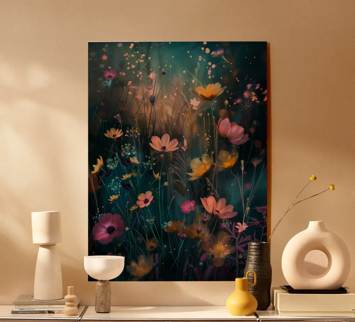 Flowers Meadow B plexiglass da Mateo