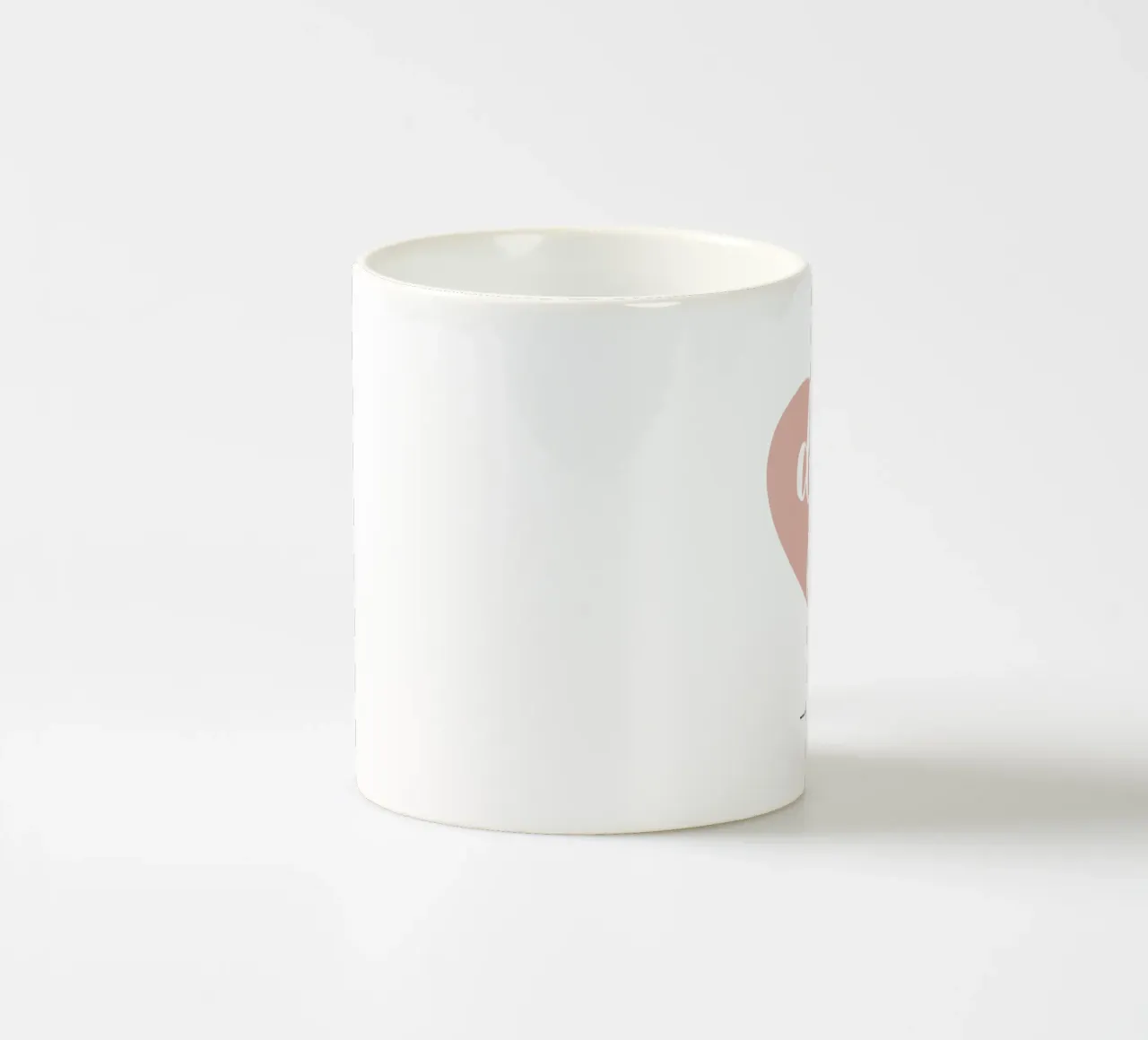 Du & Ich tazza in ceramica da WORTSPIEL