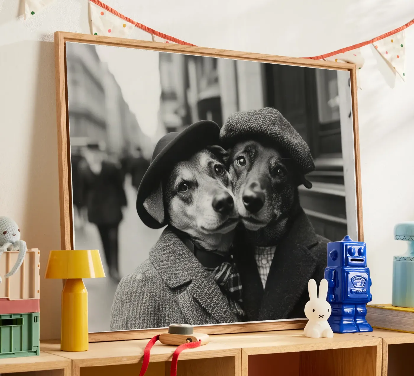 Cani urbani plexiglass da Affiches Chien Originales – Dogland