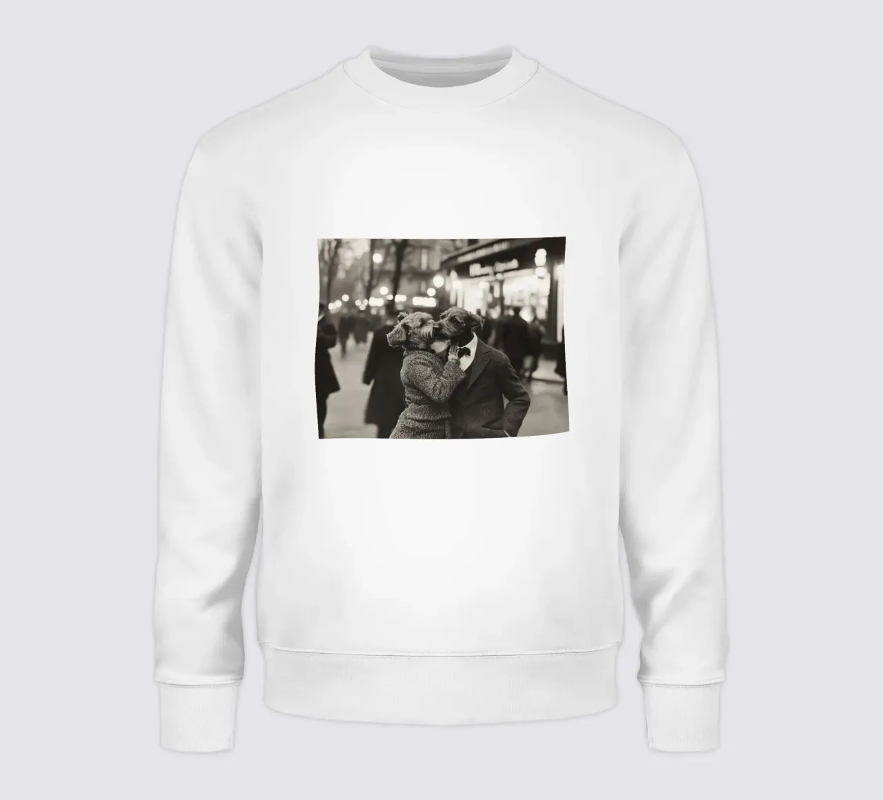 L'amore nella notte felpa da Affiches Chien Originales – Dogland