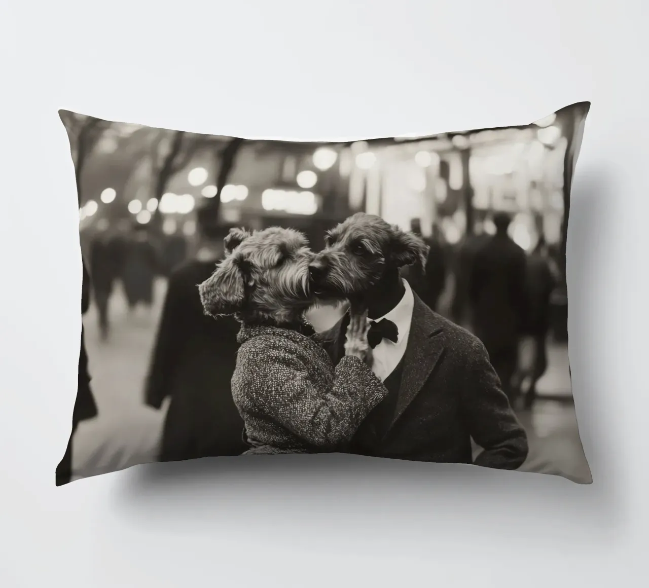 L'amore nella notte cuscino da Affiches Chien Originales – Dogland