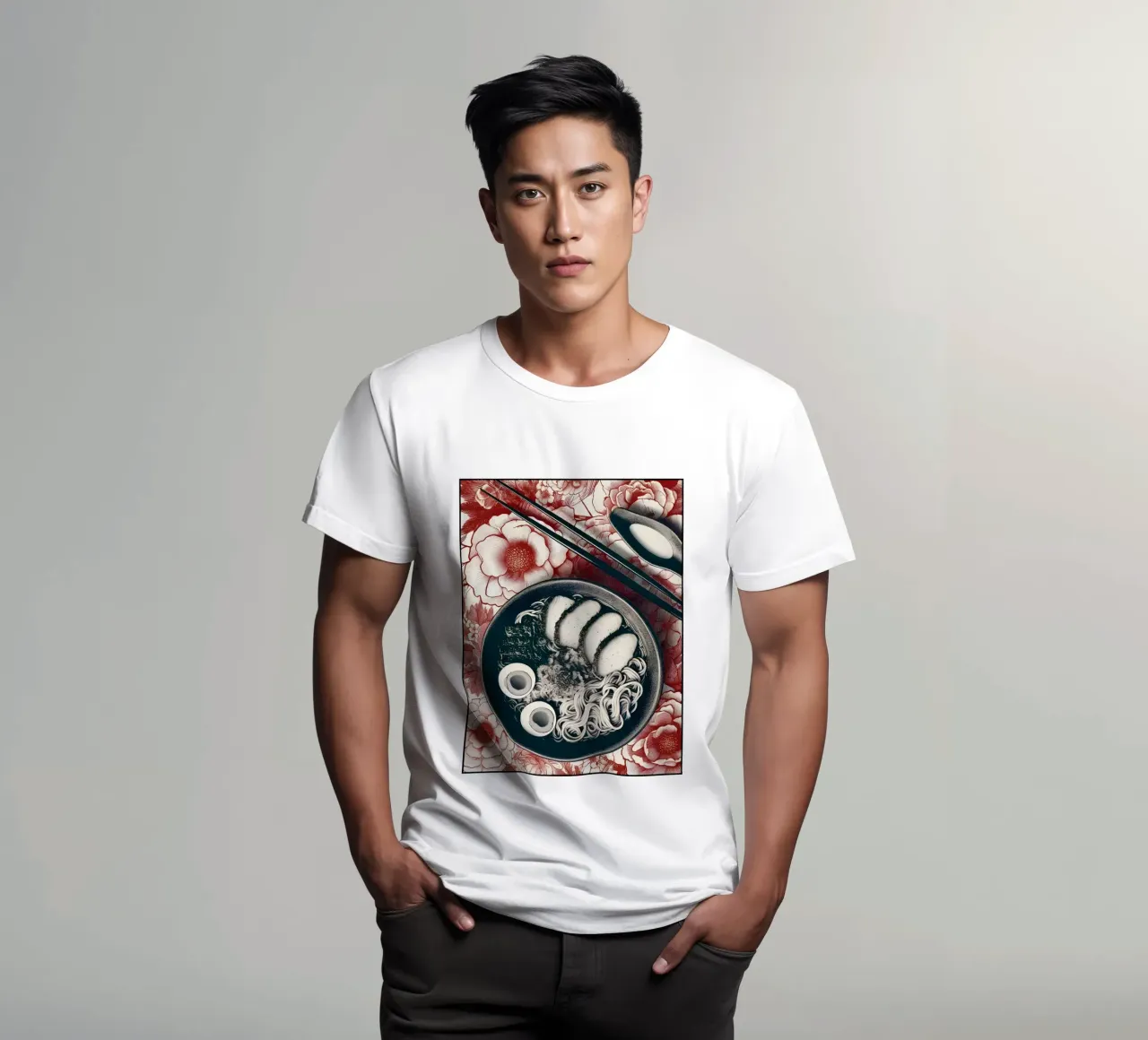 Ramen t-shirt da Digital Naive