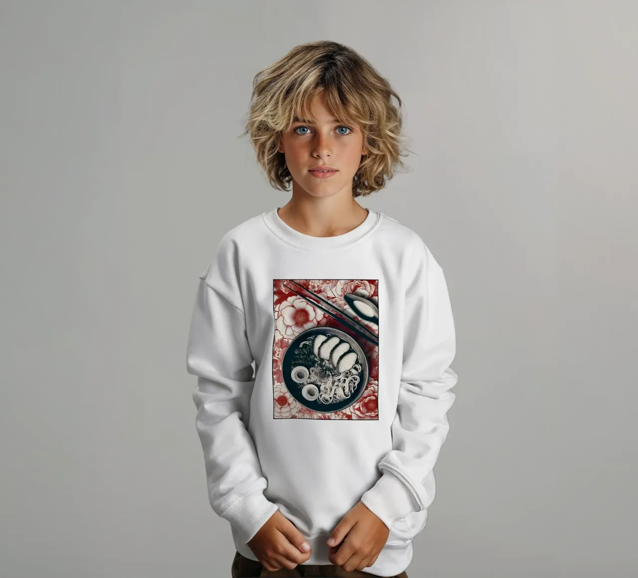 Ramen felpa bambino da Digital Naive