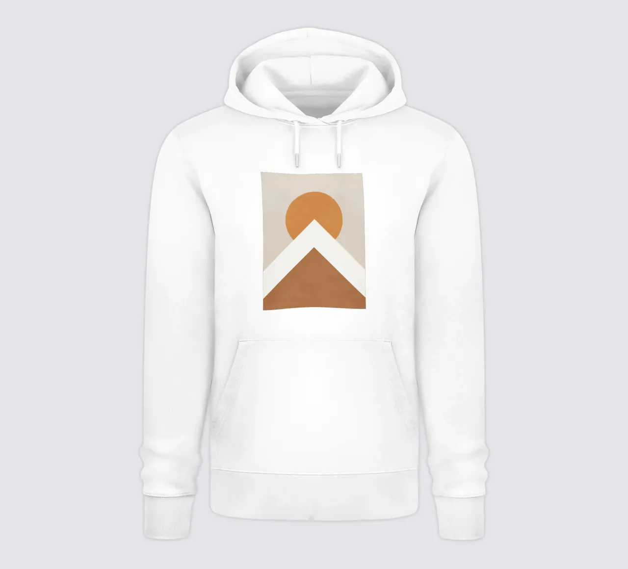 Montagna felpa con cappuccio da Urban Art Draw