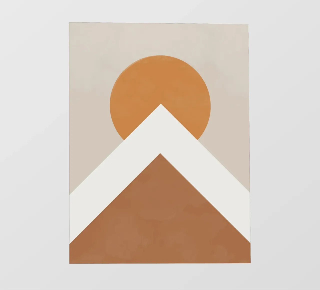 Mountain pellicola backlit da Urban Art Draw