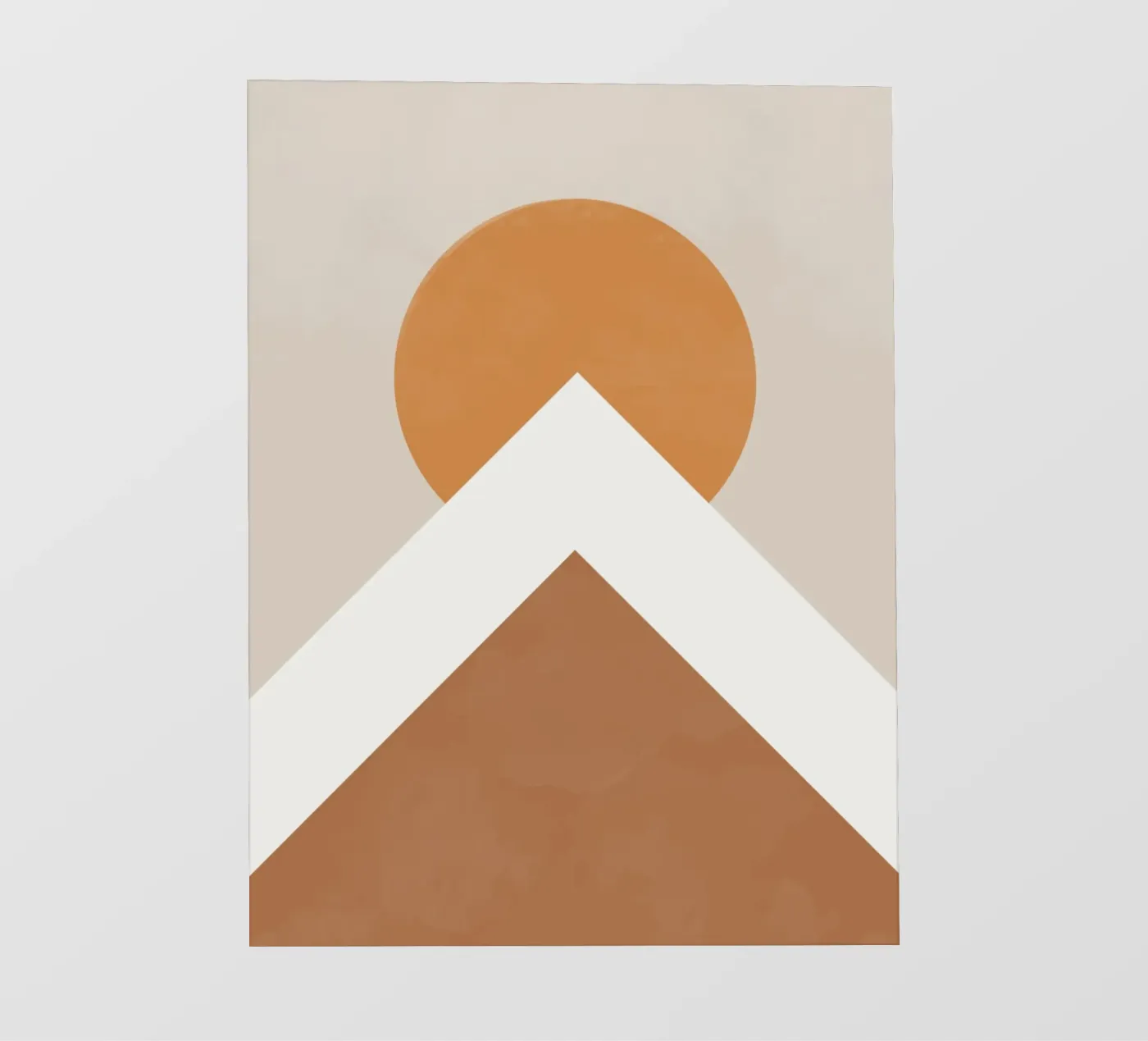 Montagna pellicola backlit da Urban Art Draw