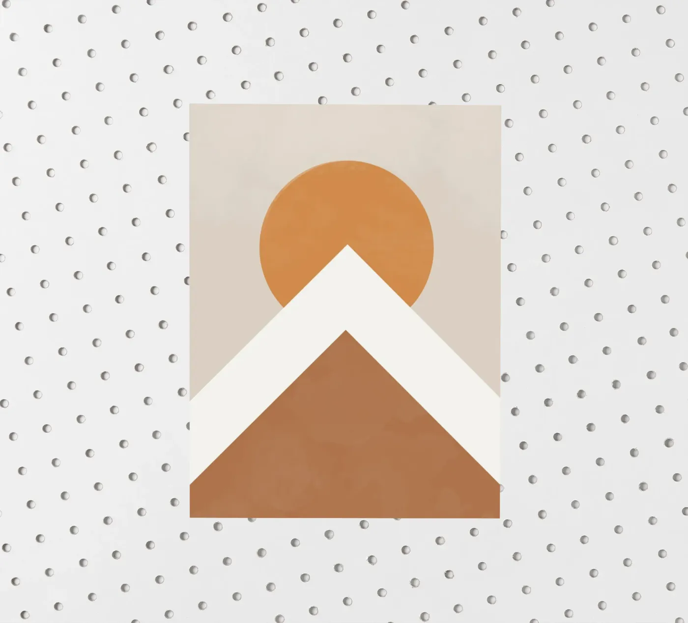 Berg sticker van Urban Art Draw