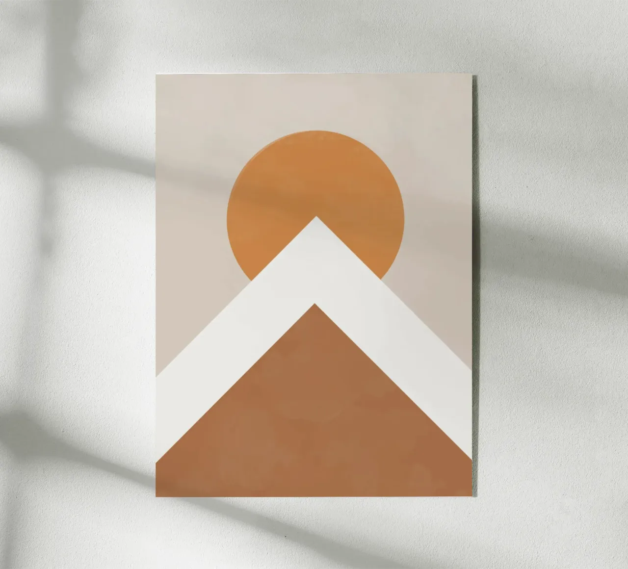 Mountain acrylic glass by Urban Art Draw