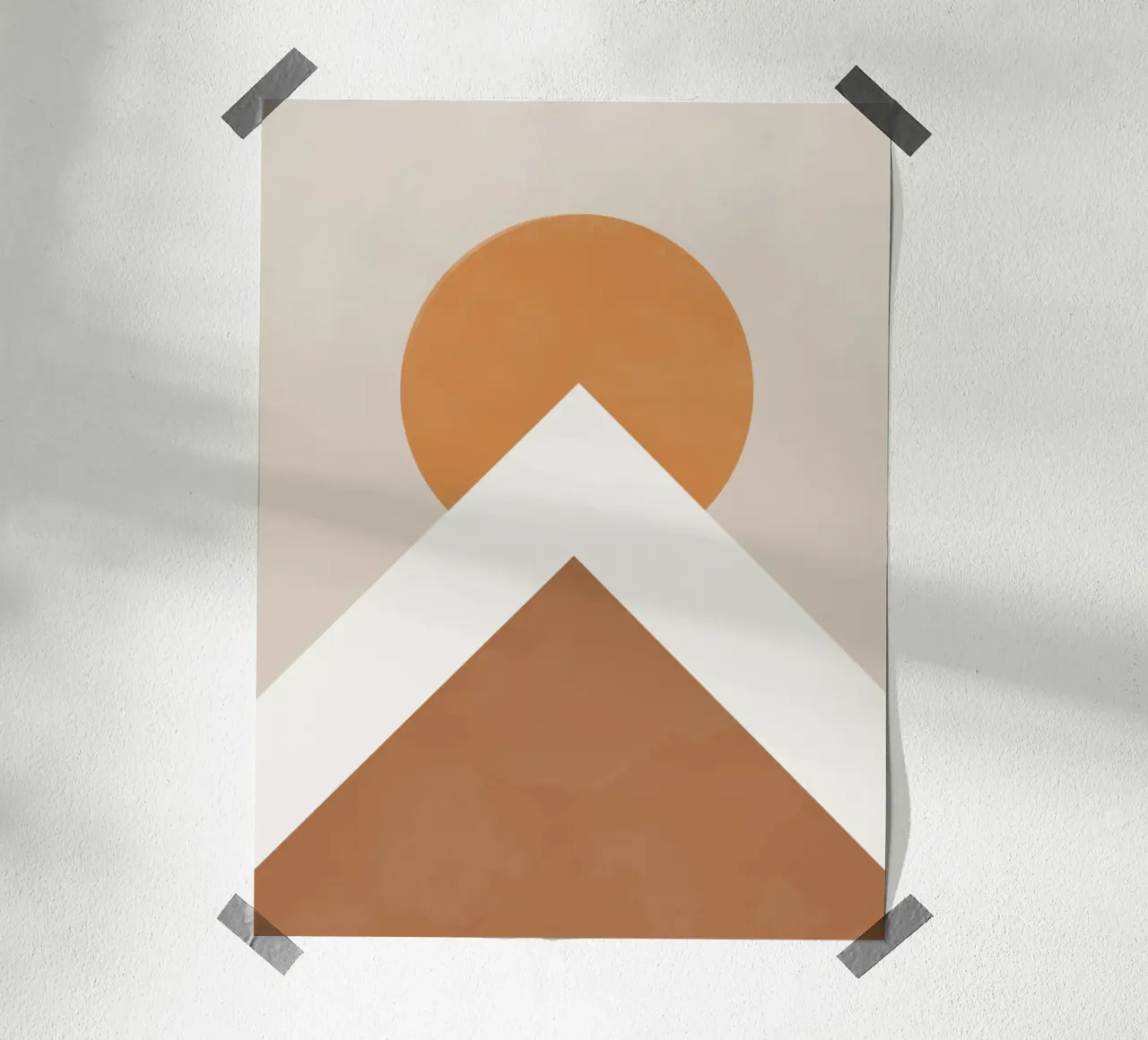 Mountain poster by Urban Art Draw