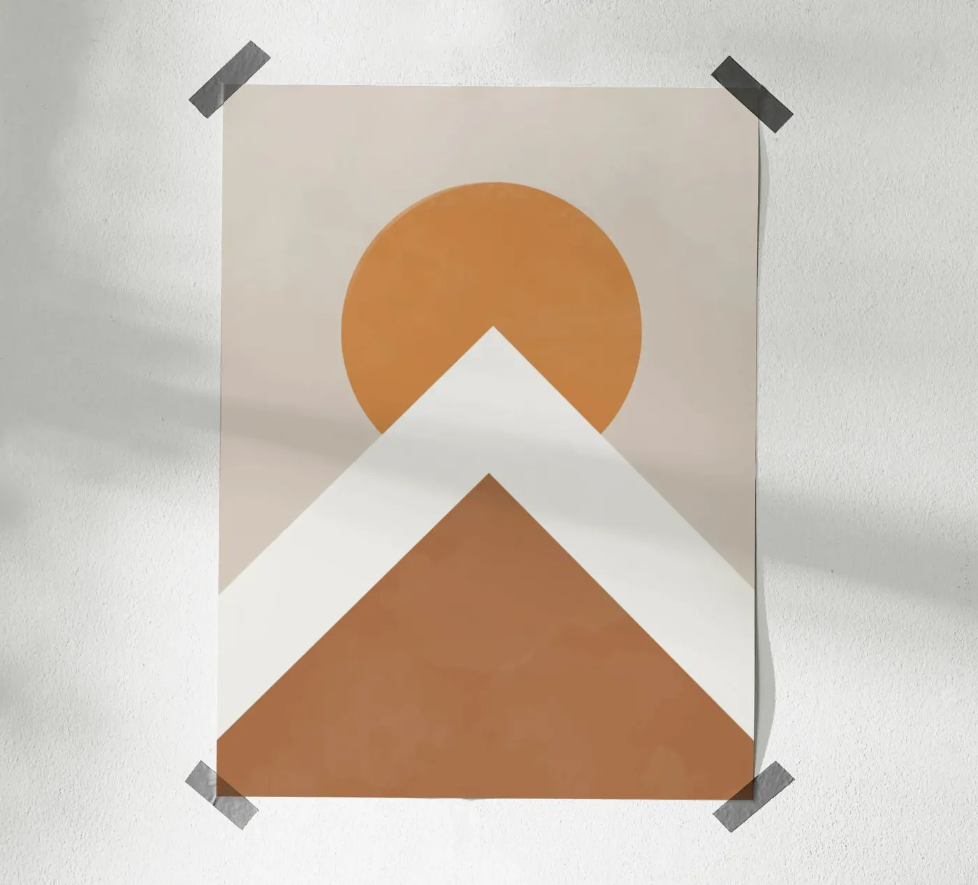 Mountain poster by Urban Art Draw