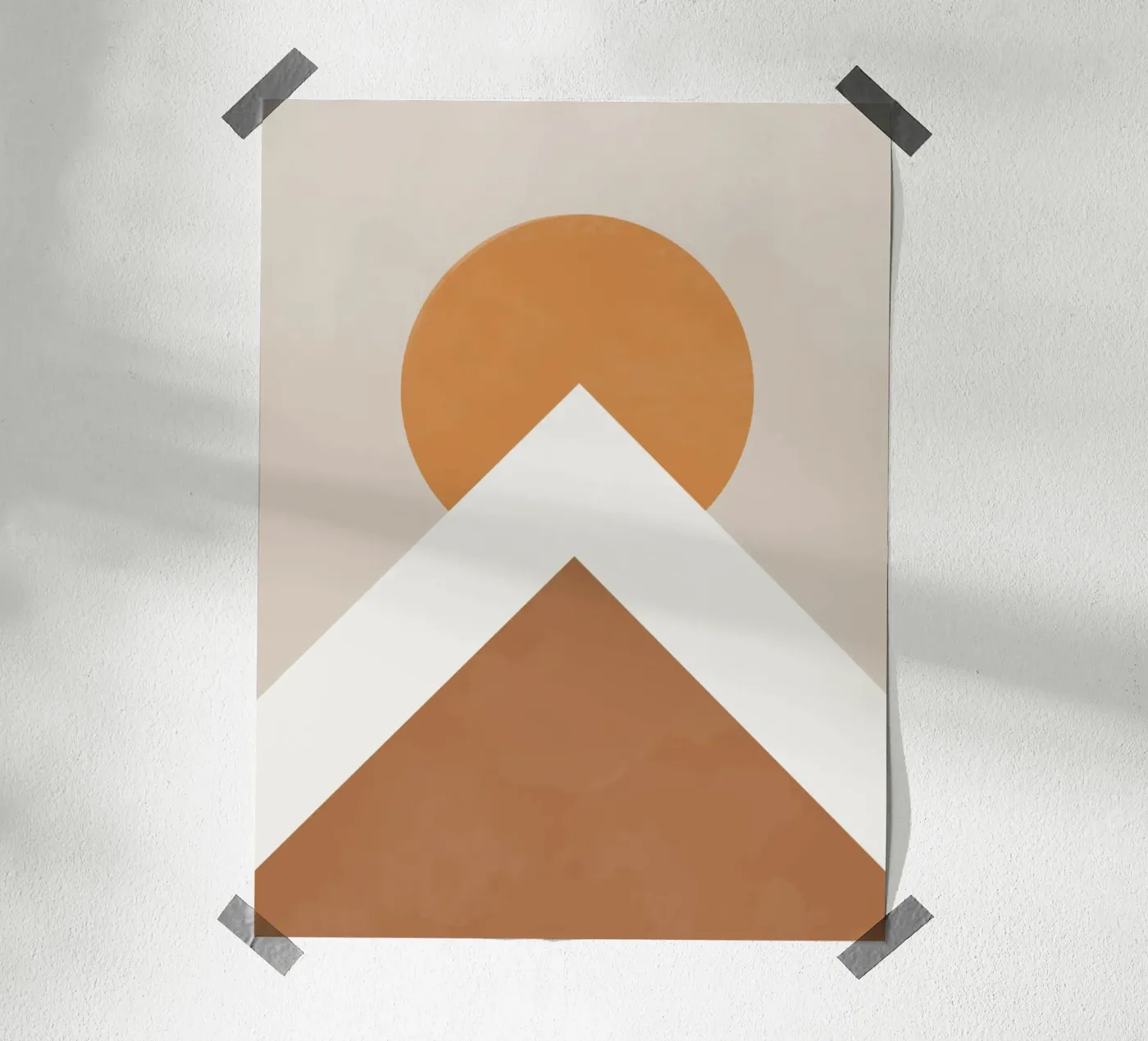 Montagna poster da Urban Art Draw