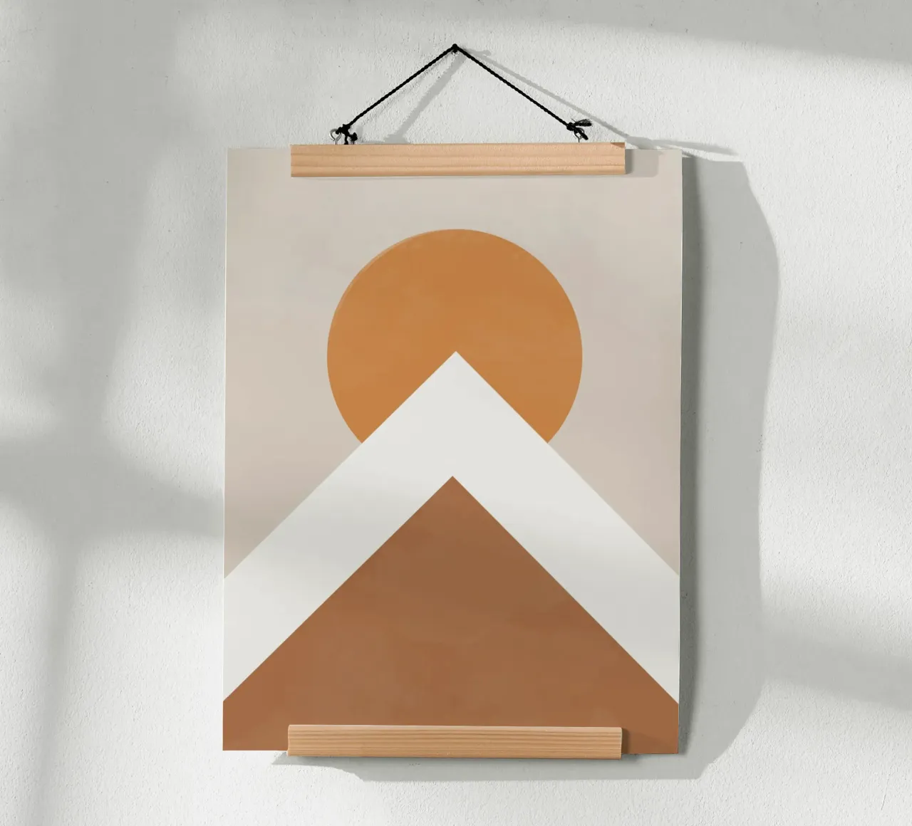 Mountain poster by Urban Art Draw