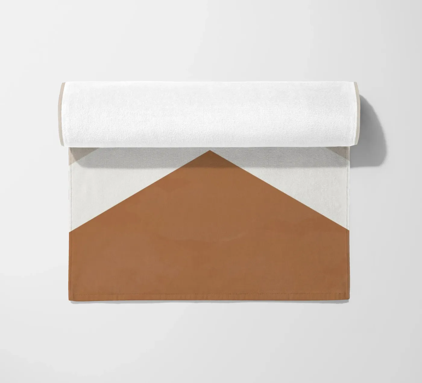 Mountain beach towel by Urban Art Draw