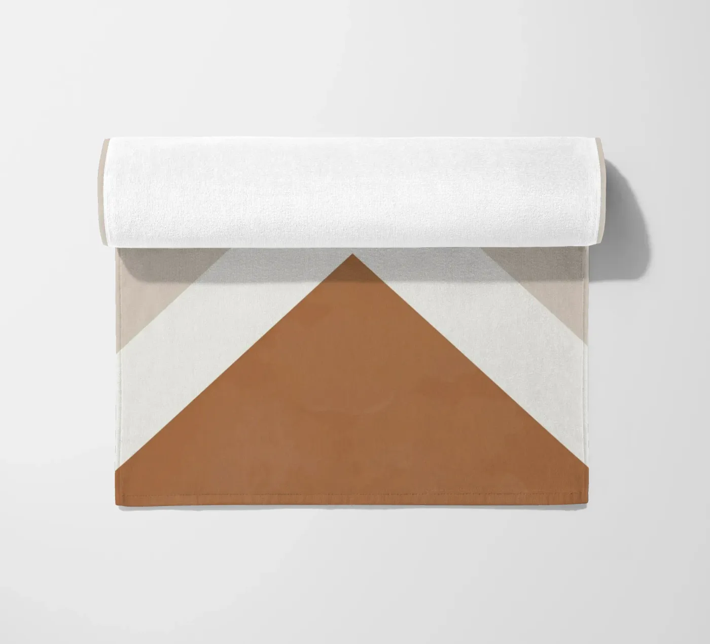 Mountain beach towel by Urban Art Draw