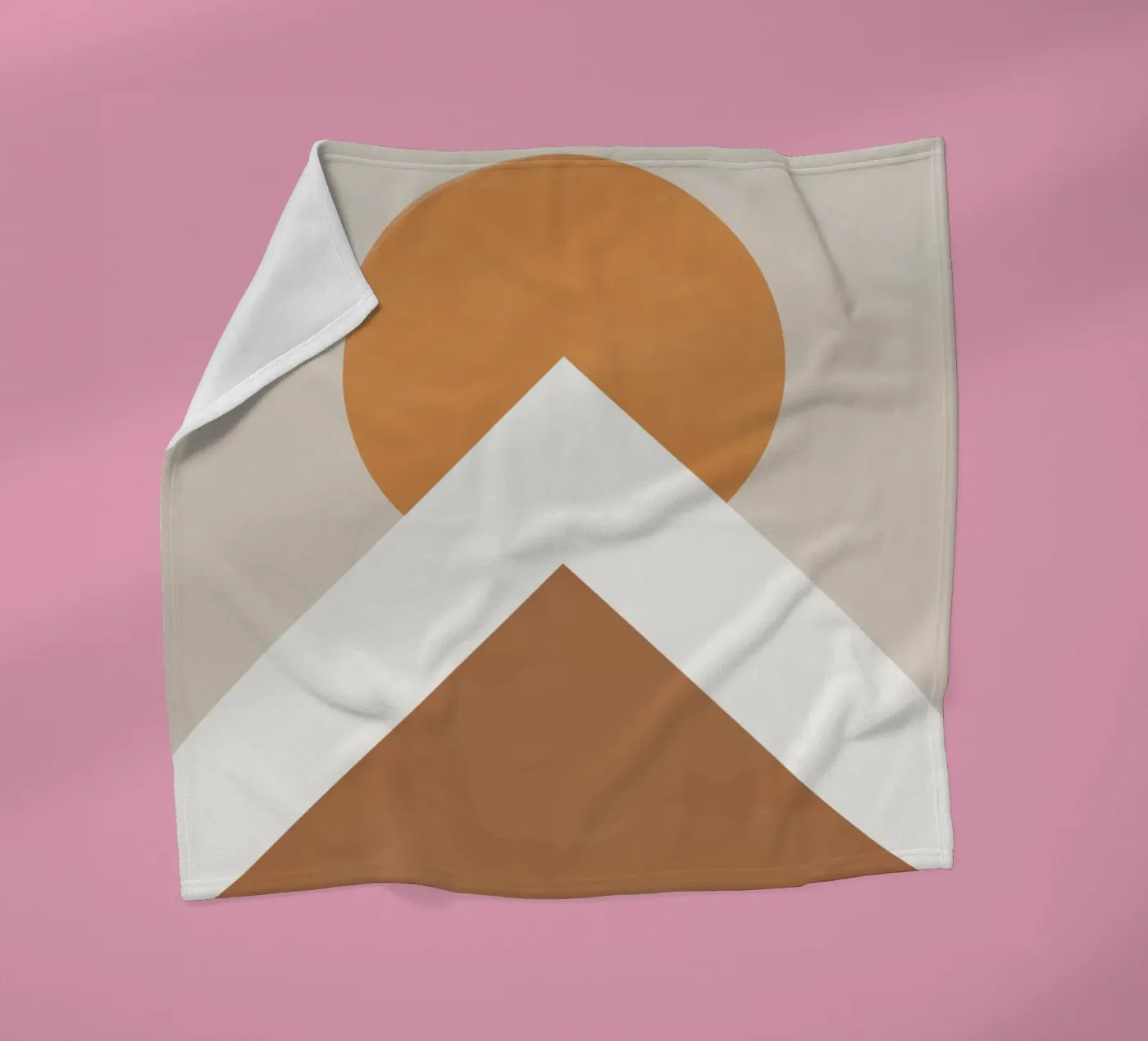 Berg Fleecedecke von Urban Art Draw