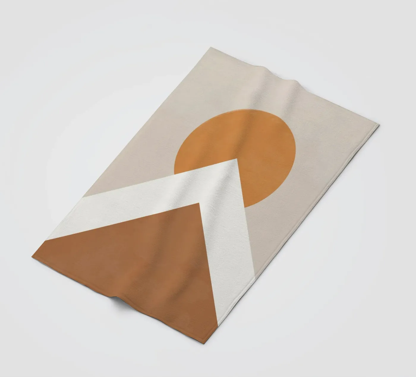 Berg Fleecedecke von Urban Art Draw