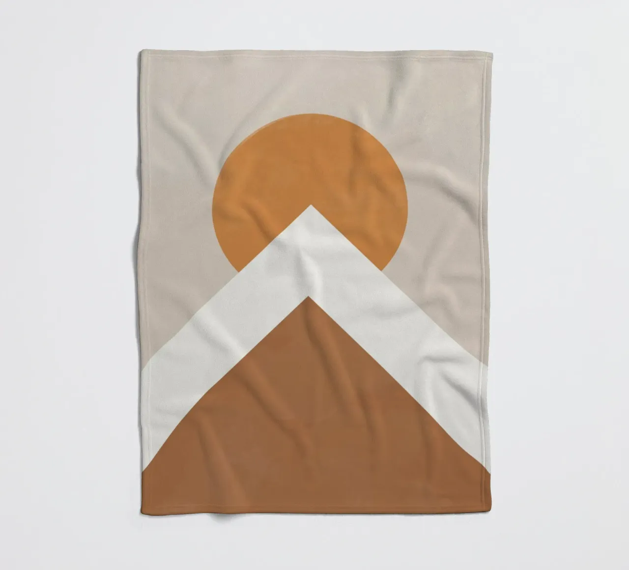 Berg Fleecedecke von Urban Art Draw