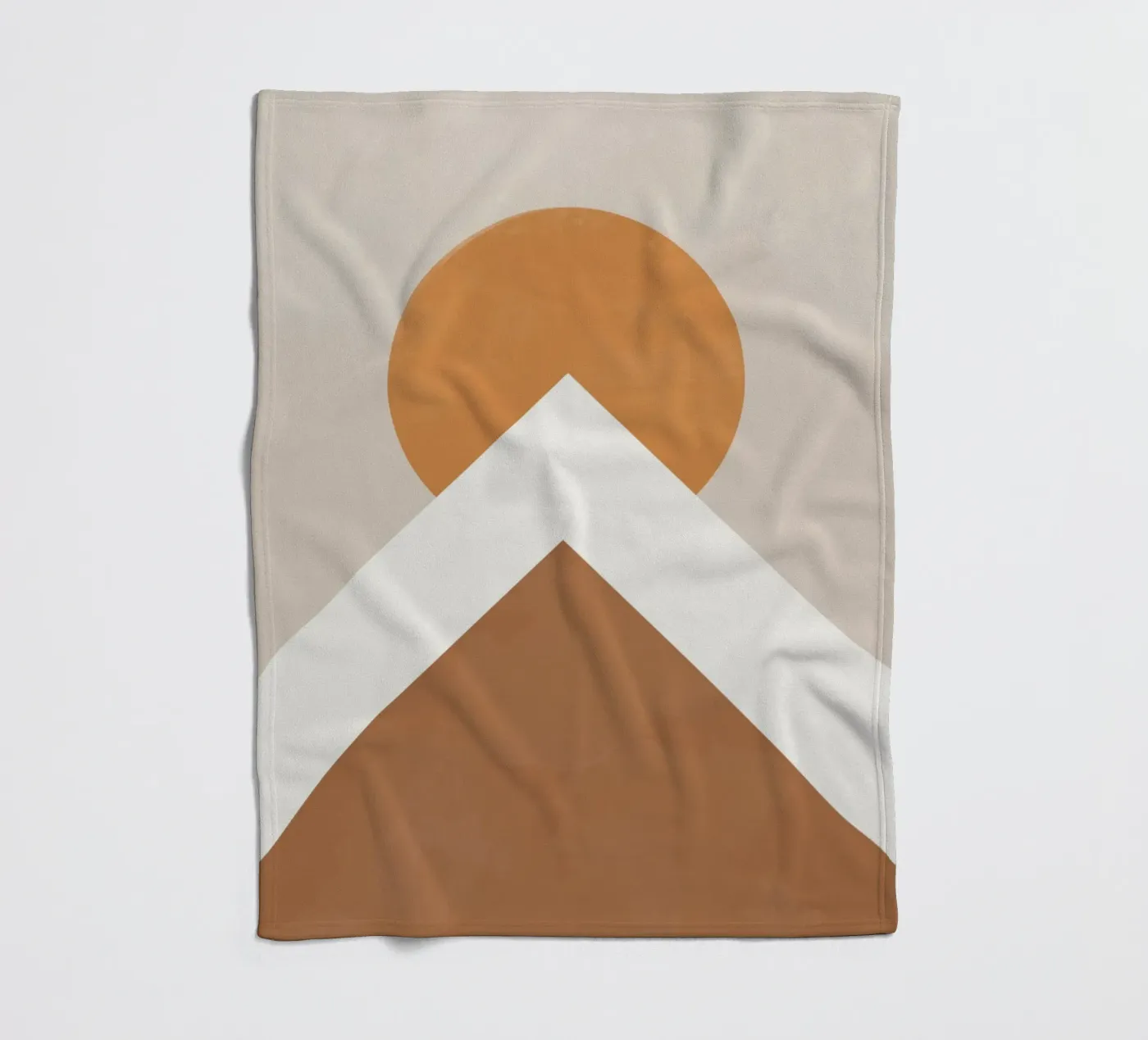 Berg Fleecedecke von Urban Art Draw