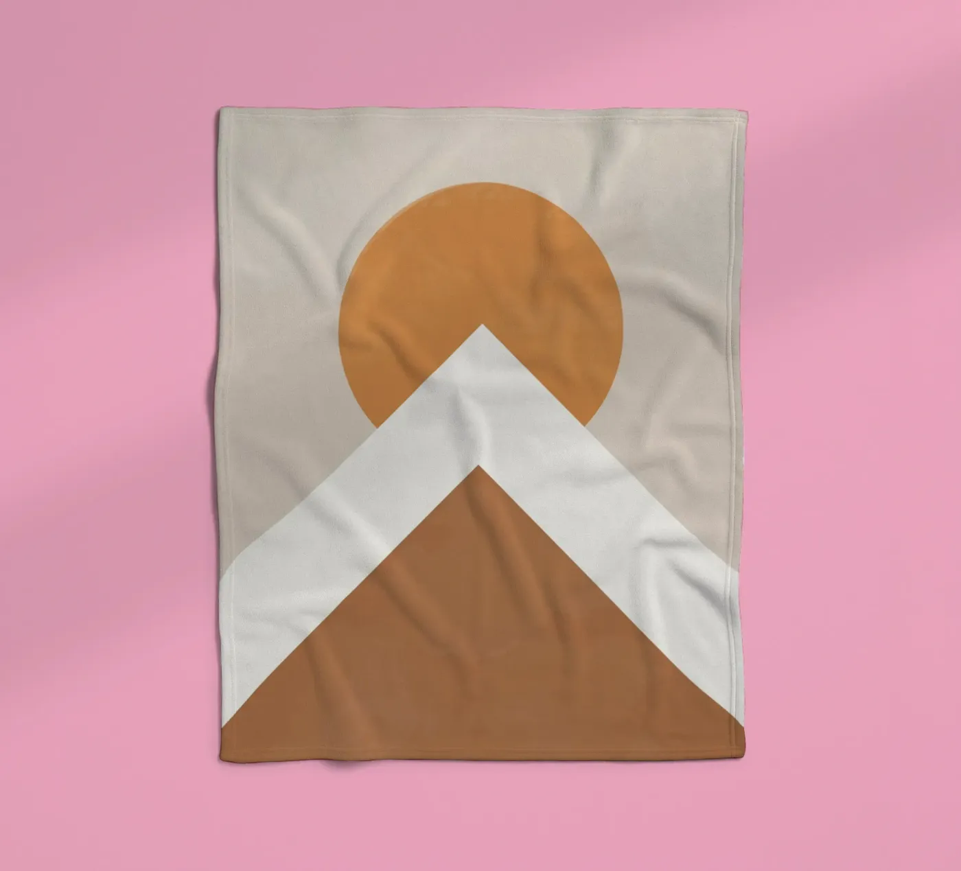 Berg Fleecedecke von Urban Art Draw