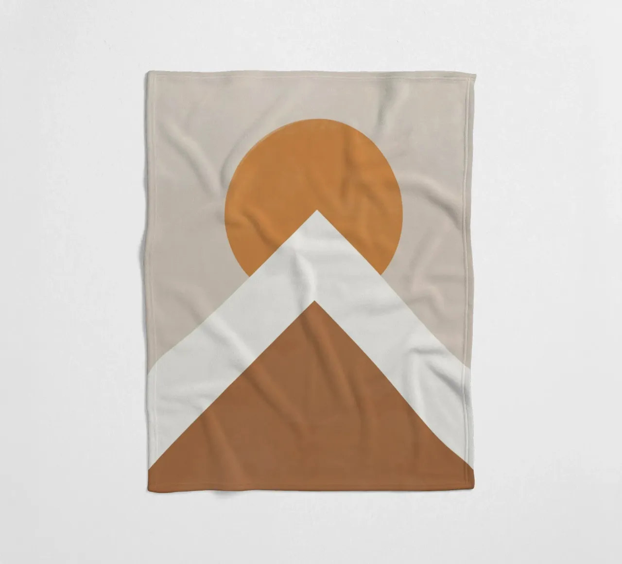 Berg Fleecedecke von Urban Art Draw