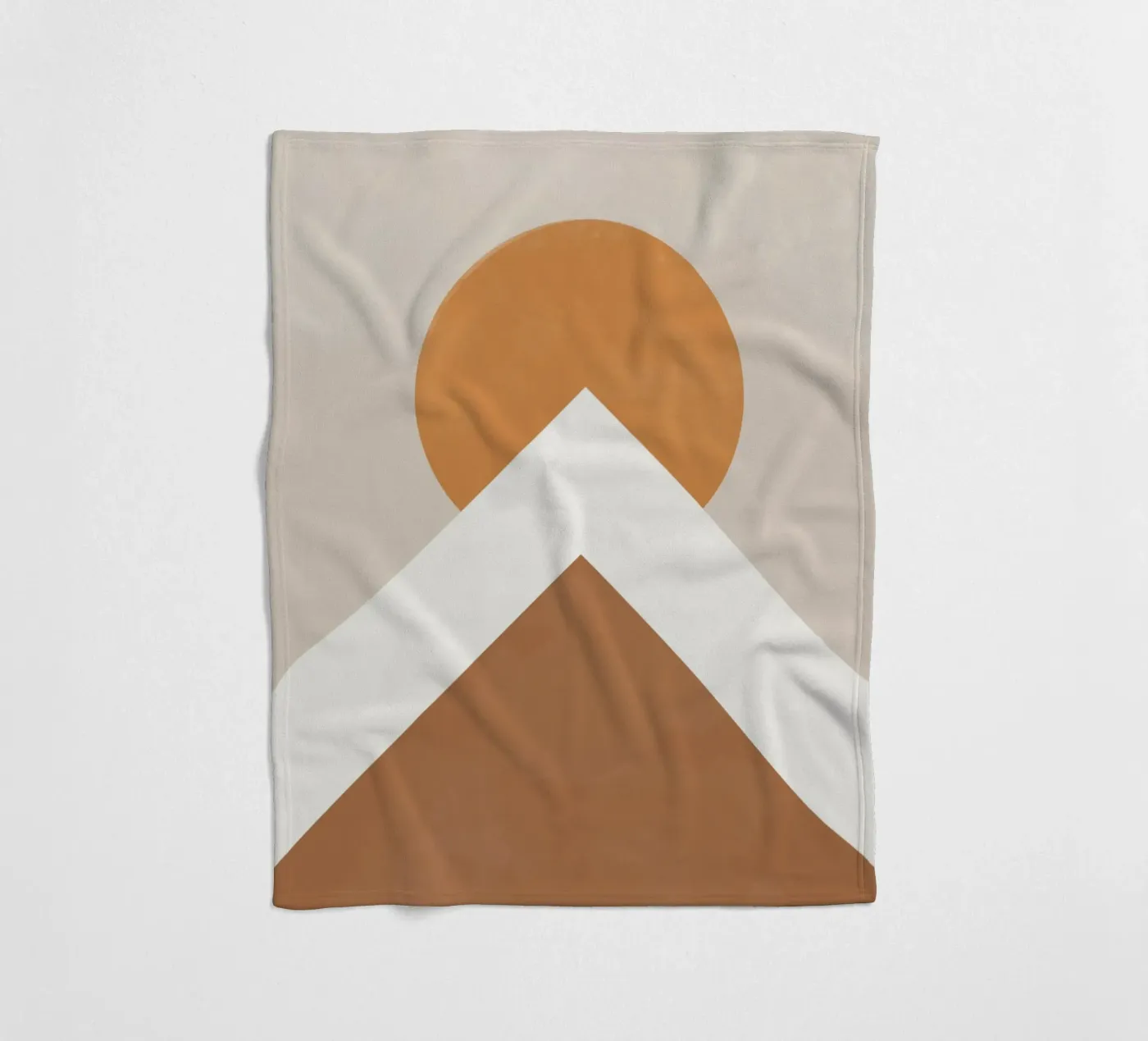 Berg Fleecedecke von Urban Art Draw