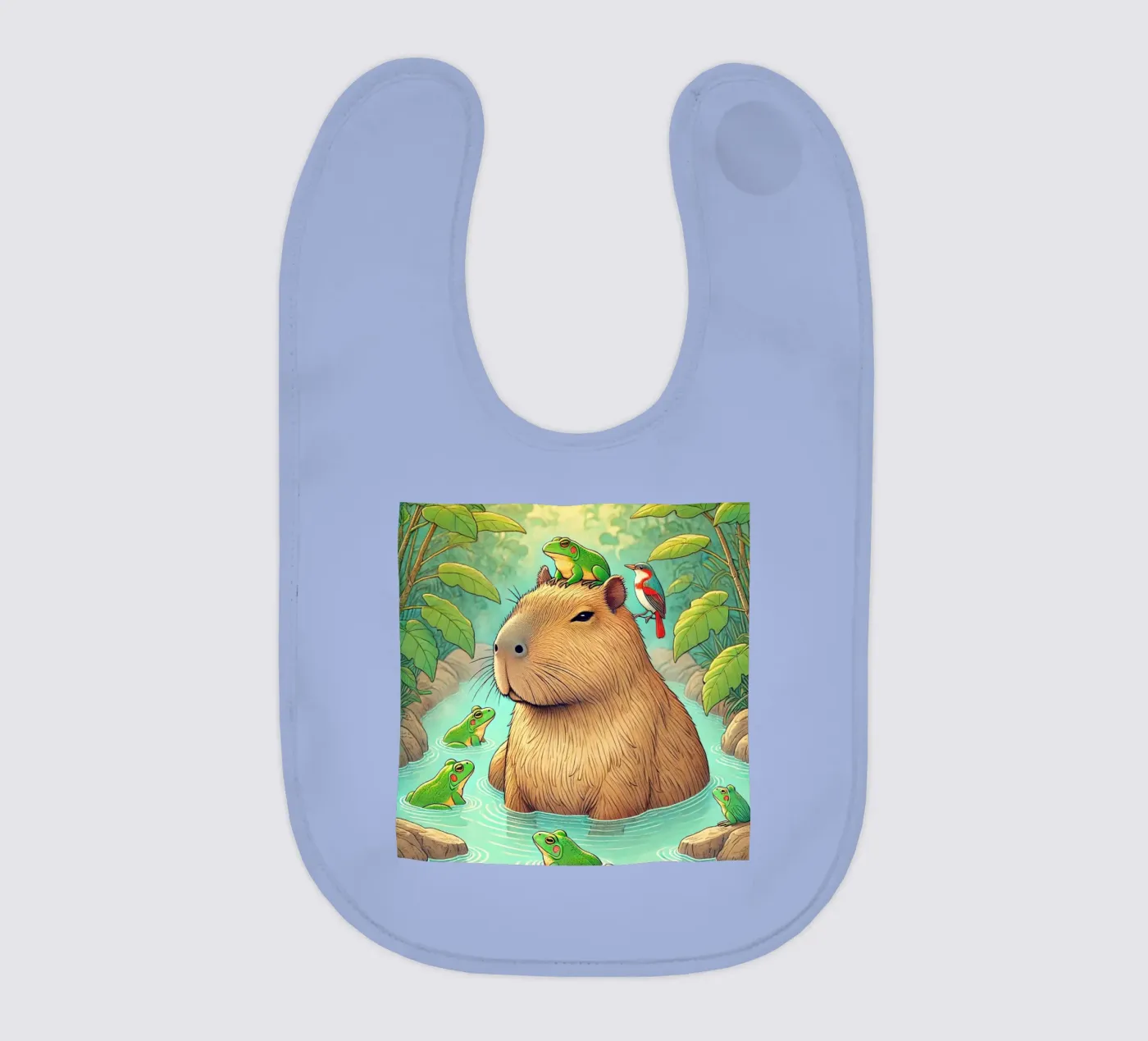 Capybara and Friends Babylätzchen von FluffyToons