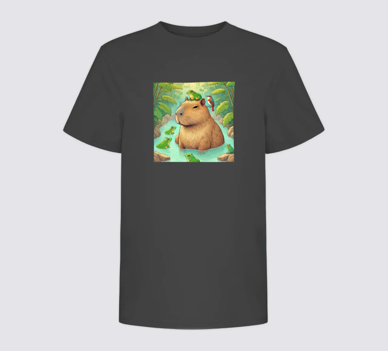 Capibara e amici t-shirt bambini da FluffyToons