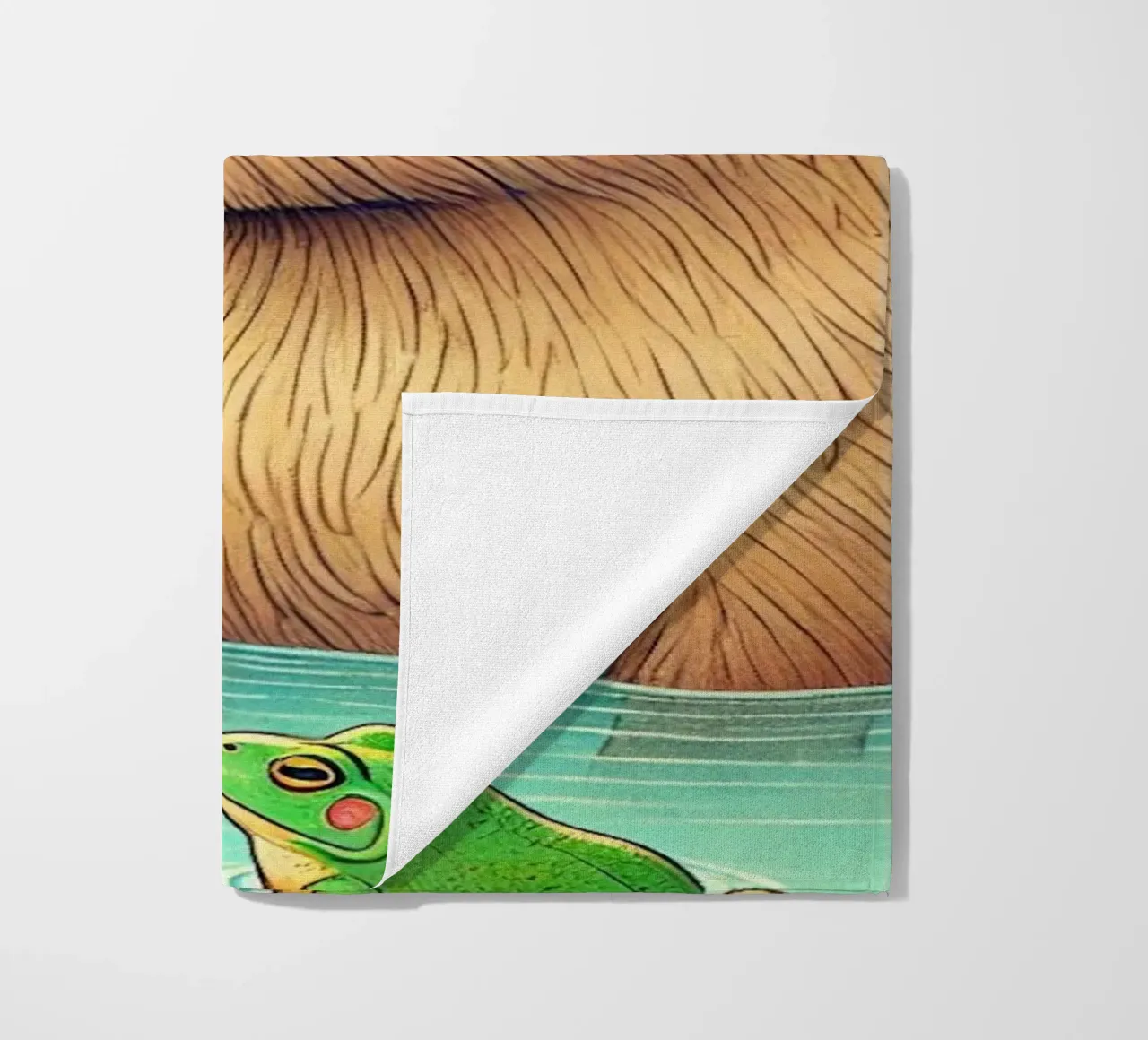 Capibara e amici telo mare da FluffyToons