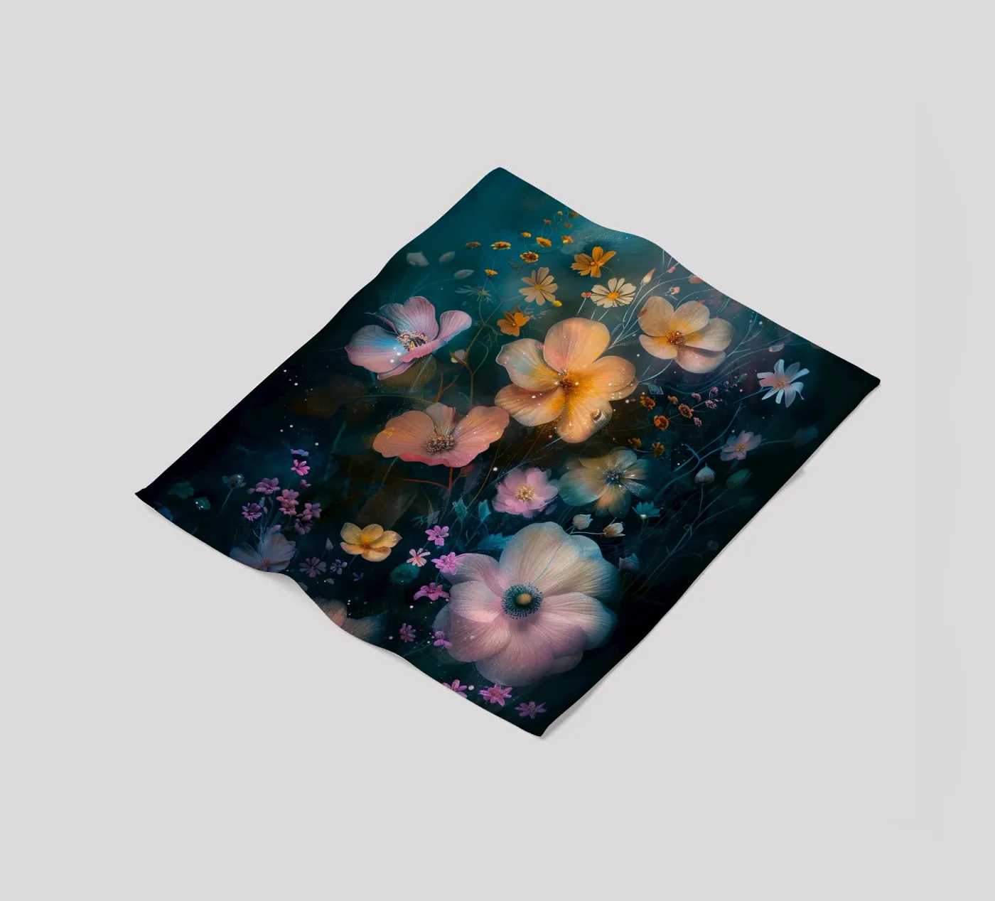Flowers Meadow E Fleecedecke von Mateo
