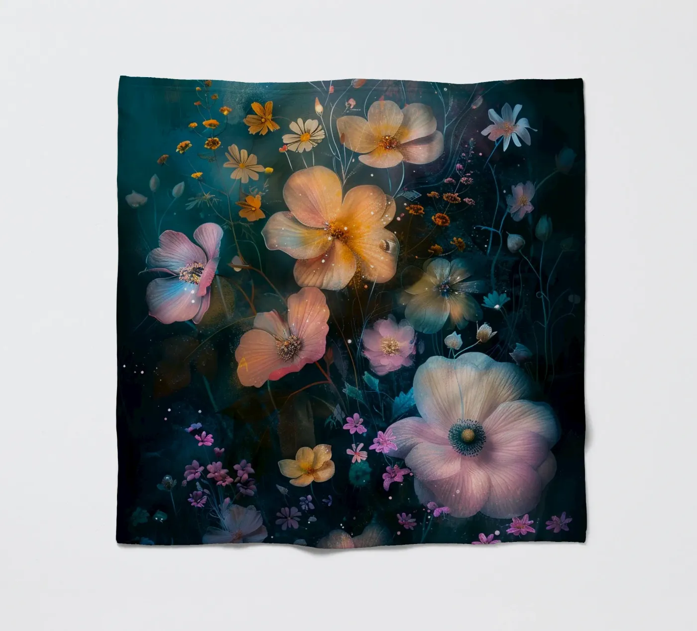 Flowers Meadow E Fleecedecke von Mateo