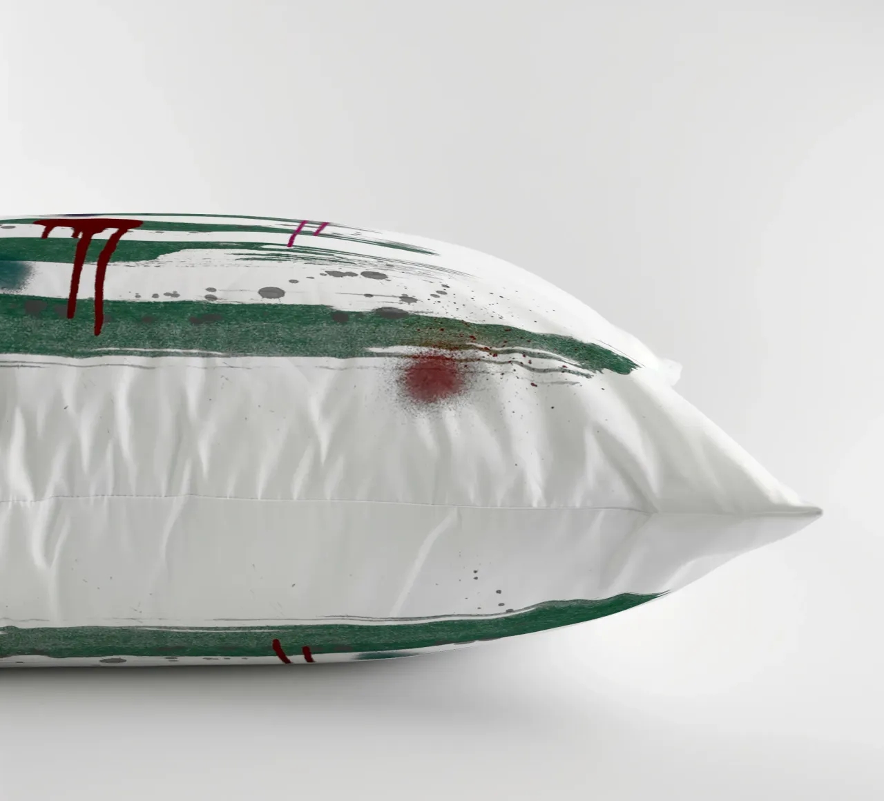 „Under the tree“, Modern Minimalist Christmas Tree Design cuscino da ChristmasMooodz