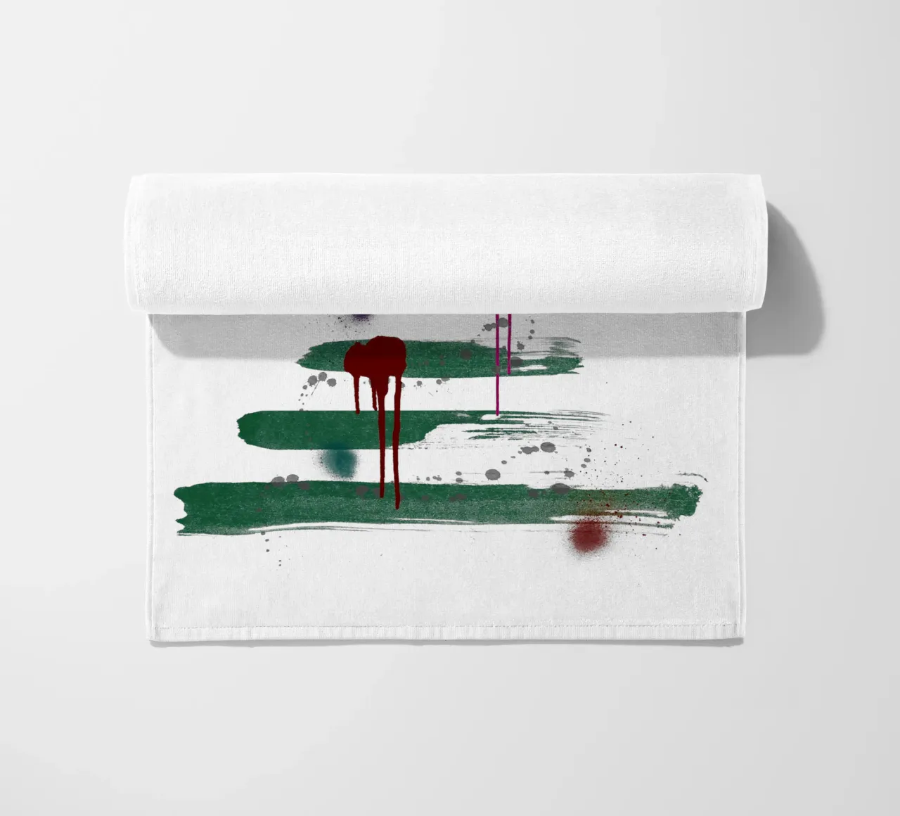 „Under the tree“, Modern Minimalist Christmas Tree Design telo mare da ChristmasMooodz