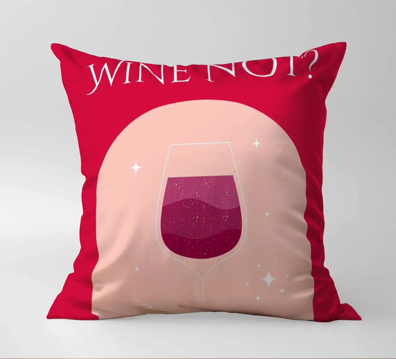Wine Not? cuscino da Dreamer10