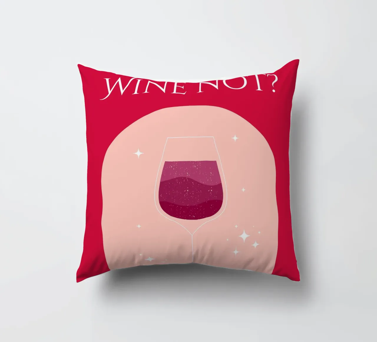 Wine Not? cuscino da Dreamer10