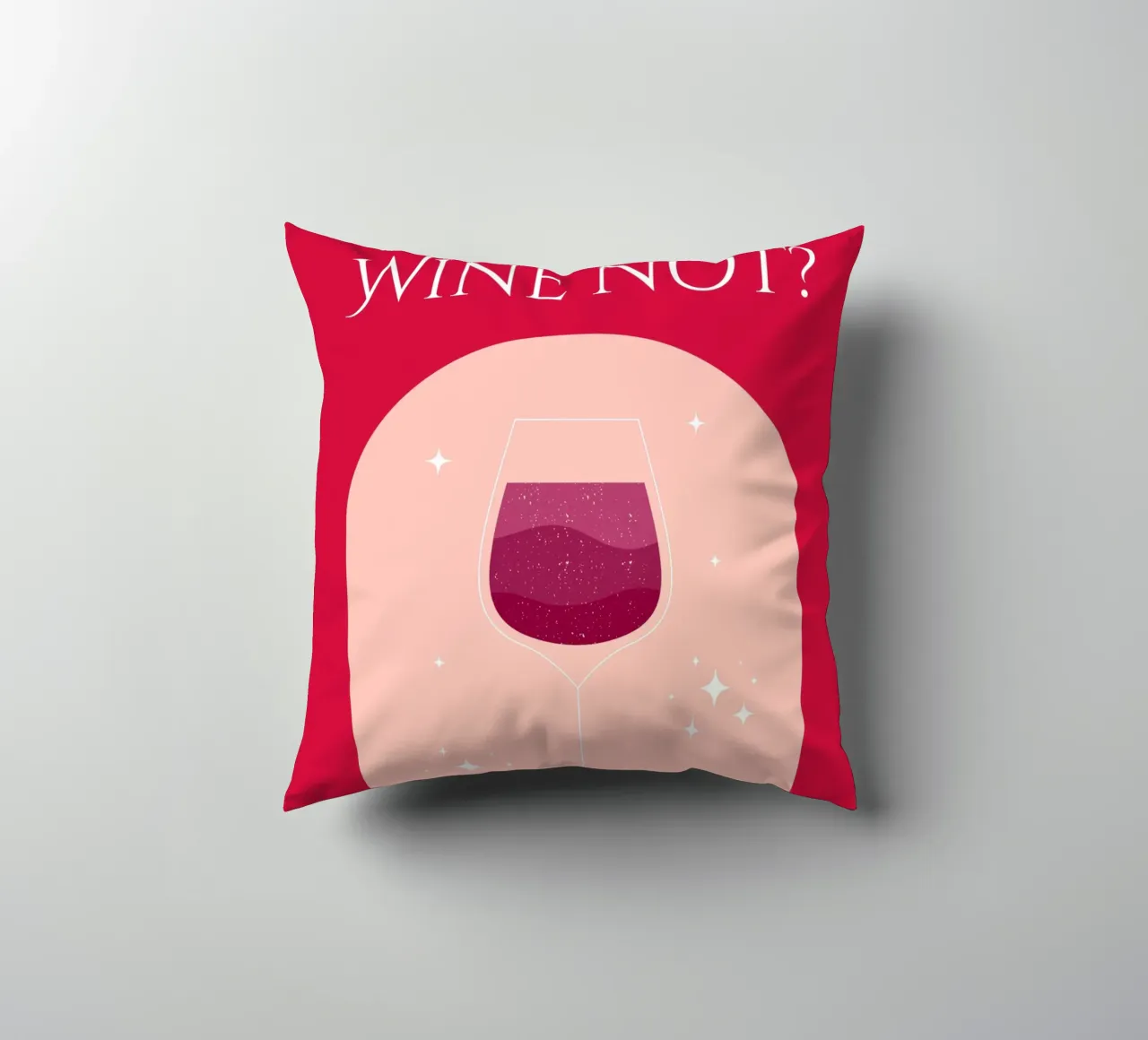 Wine Not? cuscino da Dreamer10