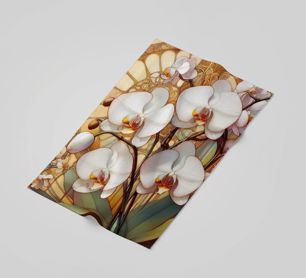 Orchidee telo mare da Art-Nouveau-Dsg