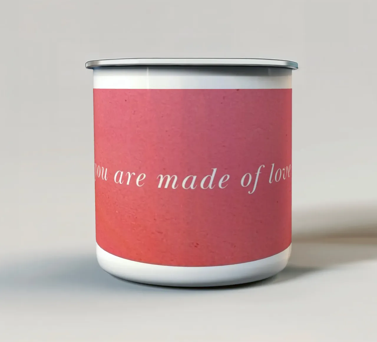 You are made of Love! tazza in smalto da Dreamer10