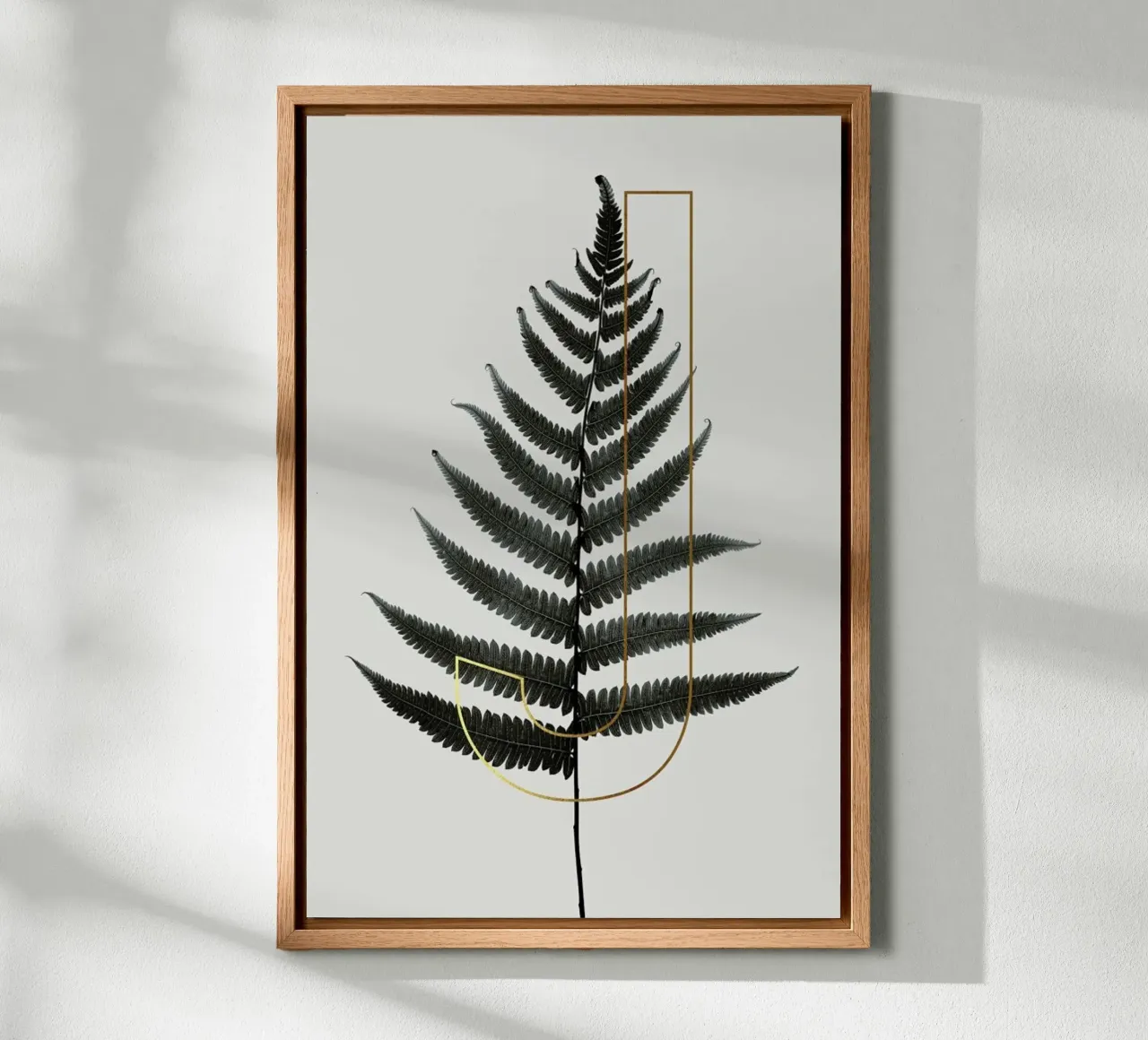 ABC Plants - J tela con Cornice a cassetta da typealive