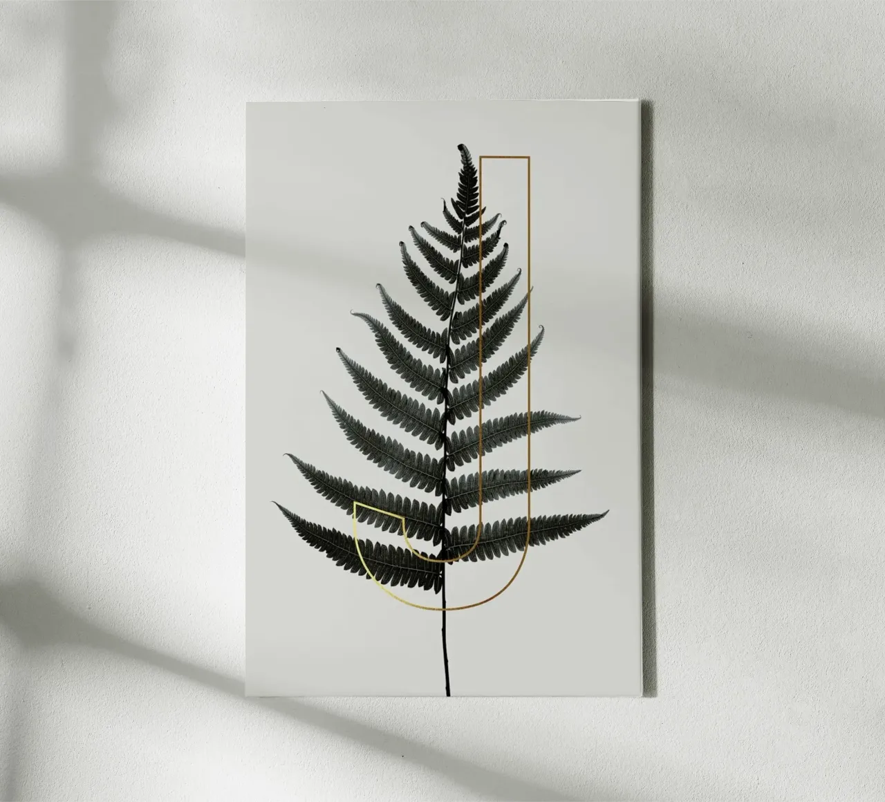 ABC Plants - J tela con Cornice a cassetta da typealive