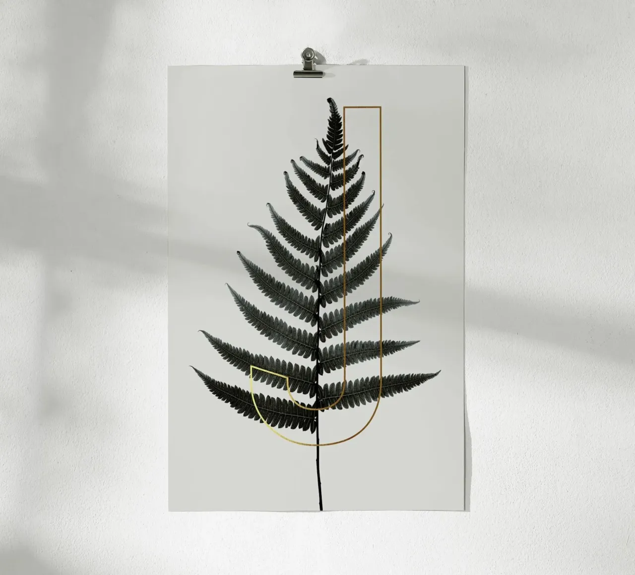 ABC Plants - J poster con telaio in plastica da typealive