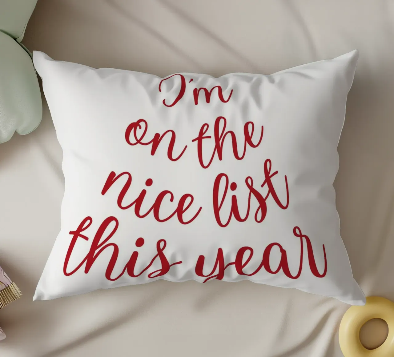 The Nice List cuscino da Dreamer10