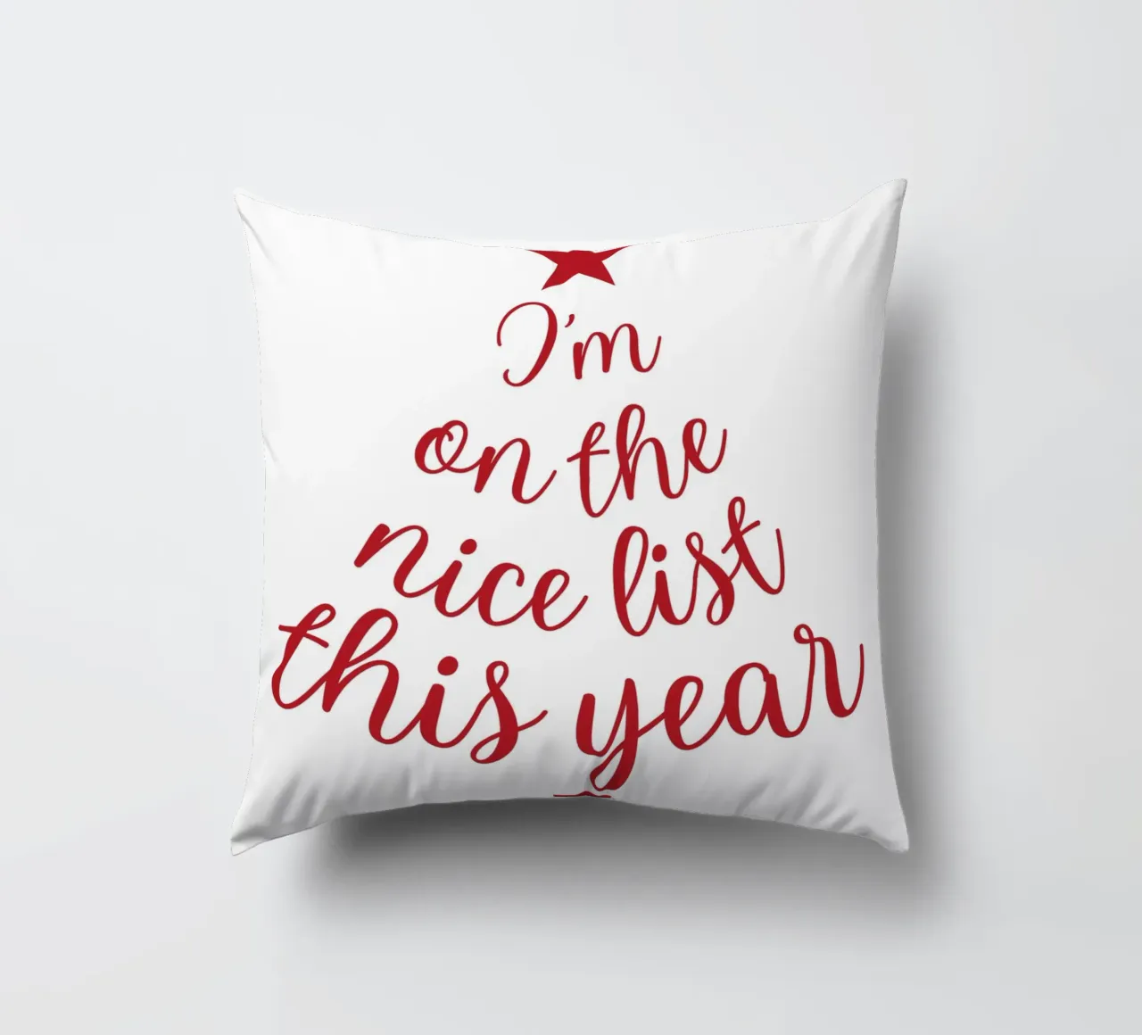 The Nice List cuscino da Dreamer10